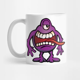 Cartoon Monster Alien Mug